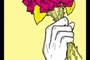 BOUQUET DE ROSES - CARTE A5