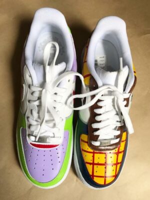 Air-force-couleurs-Toy-story-custom-baskets Air-force-couleurs-Toy-story-custom-baskets
