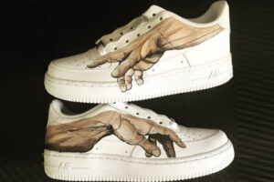 la-main-d-adam-air-force-one-custom-basket Air Force La Main d'Adam